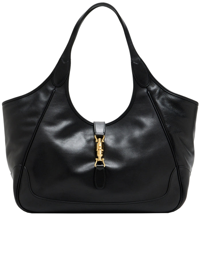 Gucci Mercato Black Leather Handbag