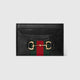 Gucci Black Leather Card Holder