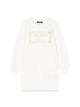 Balmain Sweatshirt Logo Dress