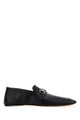 Gucci Black Leather Loafers