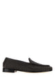 Bottega Veneta Dark Brown Leather Silenzio Loafers