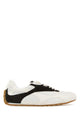 Bottega Veneta Two-Tone Suede And Fabric Orbit Sneakers