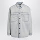Balenciaga Light Blue Cotton Denim Shirt