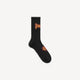 Balenciaga Men`S Balenciaga Sacré Cœur Socks In Black/Yellow