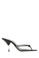 Saint Laurent Transparent Pvc Jerry Mules