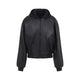 Balenciaga Black Patched Hooded Jacket