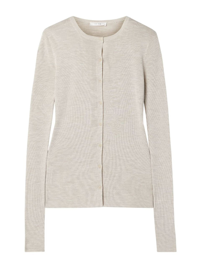 The Row Josette Brown Cardigan