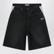 Balenciaga Loop Sport Icon Denim Shorts