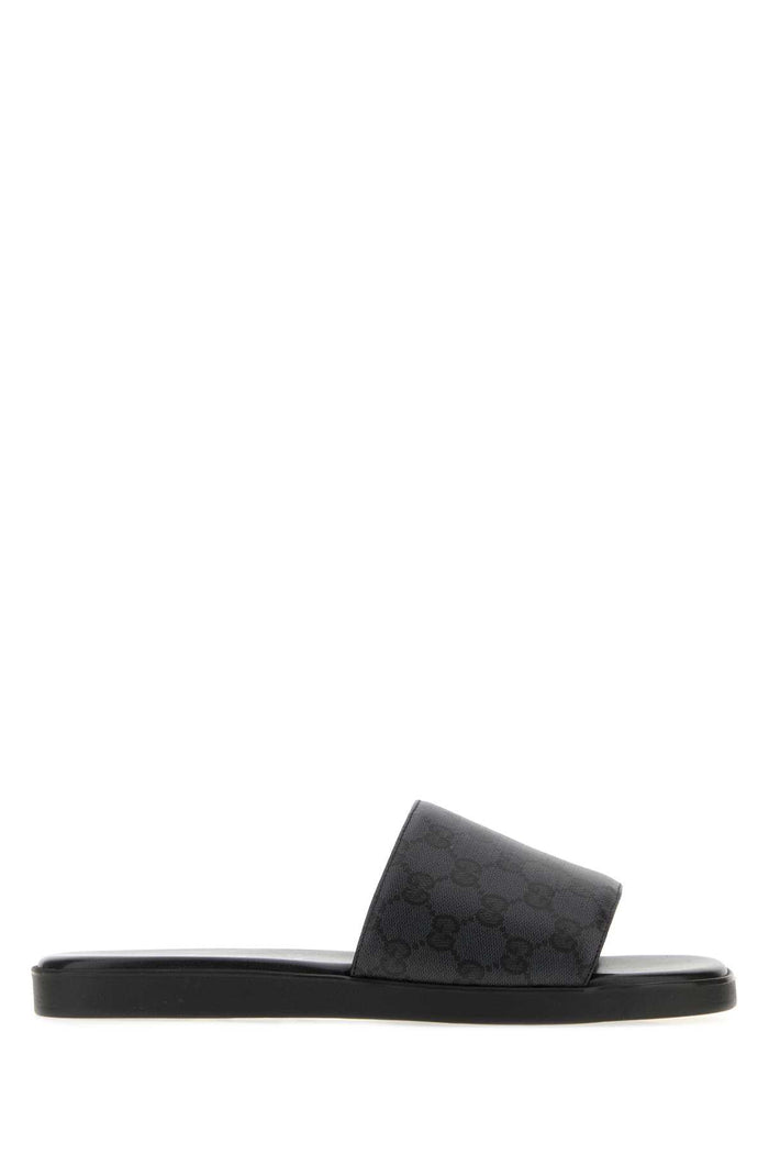 Gucci Gg Canvas Slippers