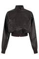 Gucci Zip-Up Leather Jacket