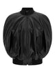 Balenciaga Leather Bomber Jacket
