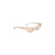 Bottega Veneta Brown Acetate Cat Eye Show Sunglasses