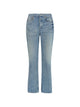 Saint Laurent Mid-Rise Straight Jeans