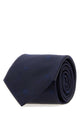 Gucci Blue Silk Running Out Tie