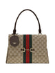 Gucci Brown Leather Horsebit Handbag