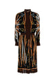 Gucci Printed Silk Shirt Dress