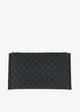 Gucci Black Leather Large Pouch Clutch