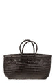 Dragon Triple Jump Big - Woven Leather Bag