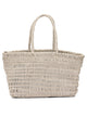Dragon Difussion Beige Buffalo Calf Leather Handbag