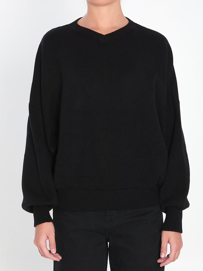 Khaite Wolfe Cashmere Knit Sweater