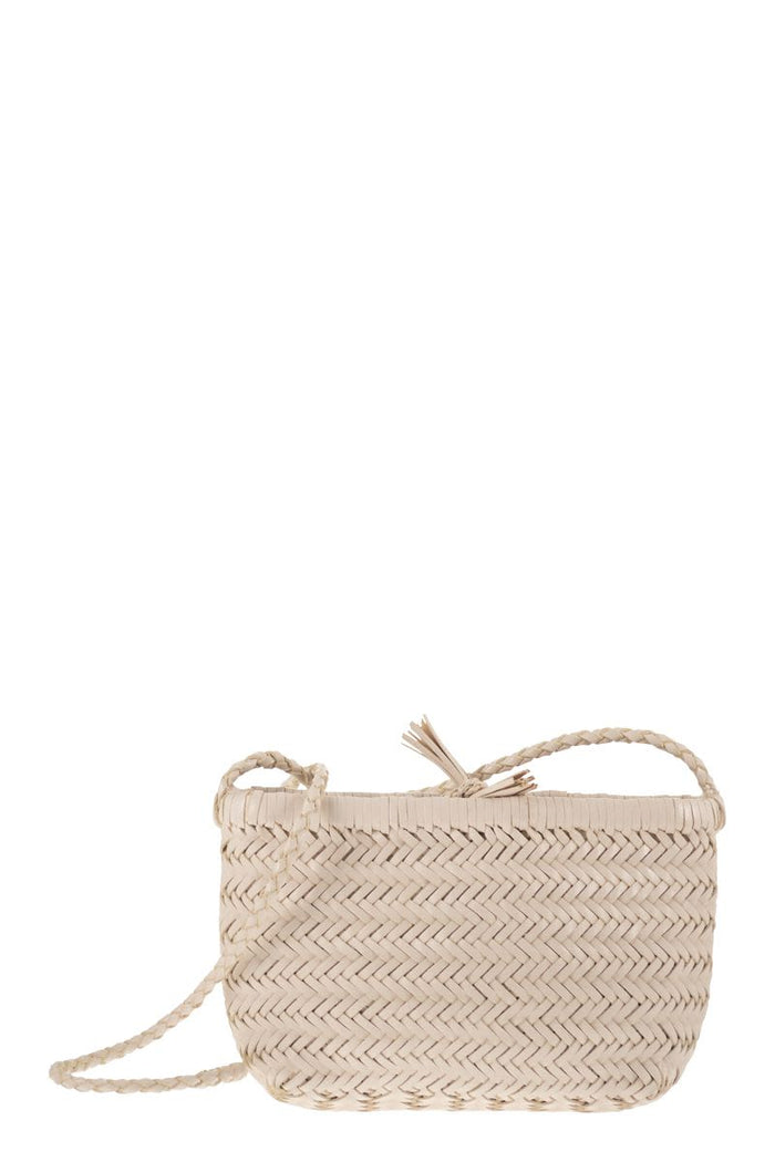 Dragon Minsu - Mini Woven Leather Bag