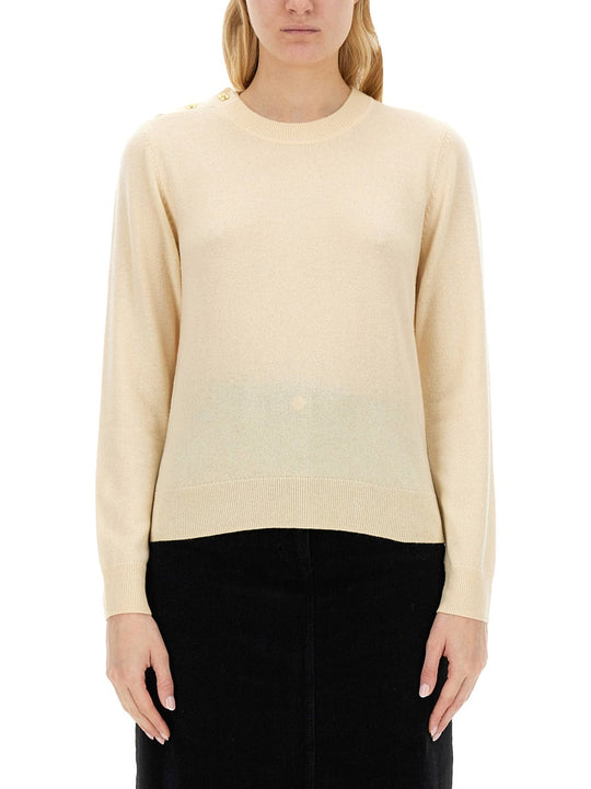 Ganni O-Neck Shirt