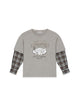 Dolce & Gabbana T-Shirt Prairie Sleeves Checks