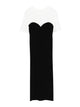 Patrizia Pepe White Viscose Polyester Dress