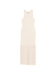 Patrizia Pepe Patrizia Pepe Fringes Knit Midi Dress