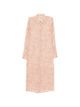 Patrizia Pepe Patrizia Pepe Croco-Print Midi Shirt Dress