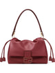 Fendi Mamma Bag Burgundy With Gold Details