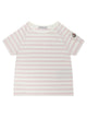 Moncler Kids Pink Cotton T-Shirt