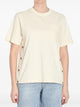 Moncler Tshirt With Side Buttons