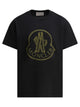 Moncler Kids Black Cotton T-Shirt