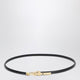 Fendi Ff Black Leather Belt