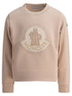 Moncler Kids Pink Cotton Sweatshirt
