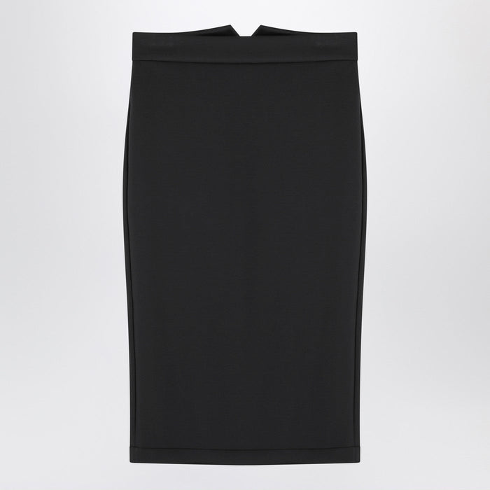 Moncler X Edward Enninful Black Pencil Skirt