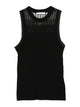 Patrizia Pepe Black Viscose Polyester Polyamide Sweater
