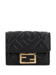 Fendi Nappa Leather Baguette Micro Trifold Wallet