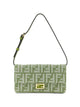 Fendi Baguette Ff-Jacquard Shoulder Bag