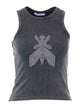 Patrizia Pepe Grey Tank Top