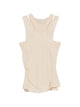 Patrizia Pepe Patrizia Pepe Double-Layer Tank Top