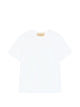 Valentino Garavani White Cotton Tshirt With Vgold