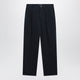 Valentino Navy Blue Cotton Trousers