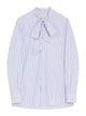 Valentino Vlogo Signature Striped Shirt