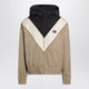 Valentino Black Butter And Camel Jacket With Vlogo Patch