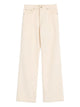 Valentino Ivory Cotton Trousers