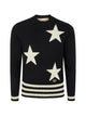 Valentino Crewneck Black Wool Sweater