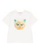 Valentino Cream Cotton Jersey T-Shirt