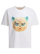 Valentino Le Chat De La Maison White Cotton T-Shirt
